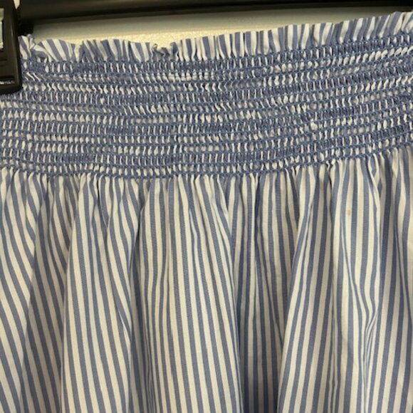 Tory Burch Grace  Embroidered Stripped Skirt- Size Small - Picture 3 of 7